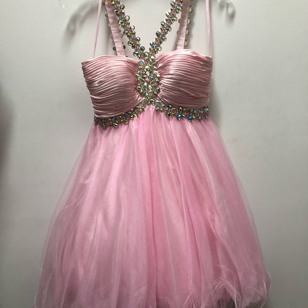 Night Moves Homecoming Dress